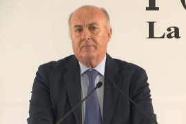 <p>Manuel García-Castellón, durante su intervención en el Foro La Región, octubre de 2023. / <strong>YouTube (Telemiño Ourense)</strong></p>