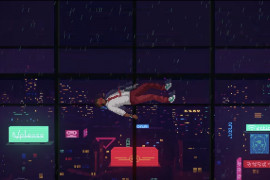 <p>Fotograma del videojuego <em>The Red Strings Club. / </em><strong>Devolver Digital</strong></p>