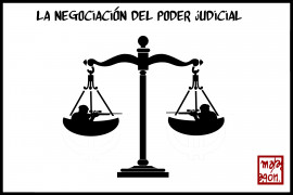 <p>La negociación del Poder Judicial. / <strong>Malagón</strong></p>