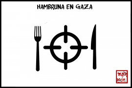 <p><em>Hambruna en Gaza.</em> / <strong>Malagón</strong></p>