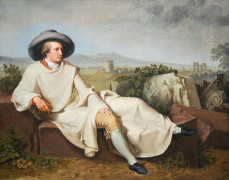 <p>Goethe en la campiña romana (1787) / <strong>Johann Heinrich Wilhelm Tischbein</strong></p>