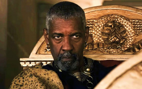 <p>Denzel Washington en un fotograma de 'Gladiator II' (Scott, 2024).</p>