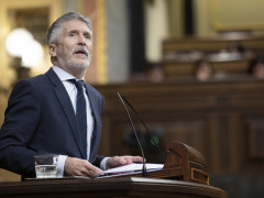 <p>El ministro del Interior dio explicaciones sobre la respuesta a la DANA a una bancada popular poco concurrida el 18 de diciembre. / <strong>Congreso de los Diputados</strong></p>