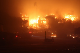 <p>Imagen de los incendios en Palisades, Los Ángeles, el 8 de enero de 2025. / <strong>California Department of Forestry and Fire Protection</strong></p>