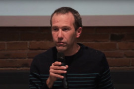 <p>Aurélien Berlan, durante la conferencia Sémécol del 22 de octubre de 2021 en Toulouse. / <strong>Toxicplanet</strong></p>