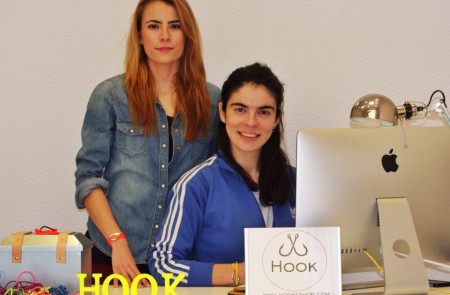Patricia Jover (izq) y Eugenia Santín, dueñas de Hook.