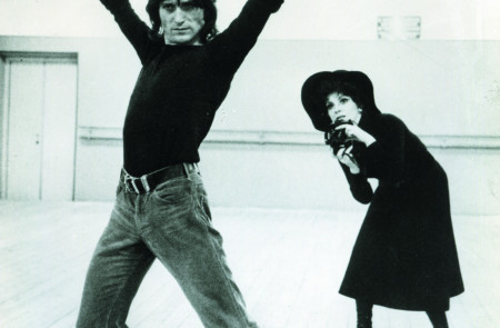 <p>Gades, con Gina Lollobrigida, en La Scala de Milán, 1966. </p>