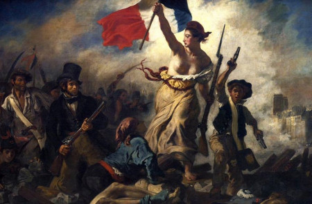 <p>'La libertad guiando al pueblo', de Eugène Delacroix.</p>