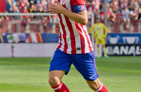 <p>El centrocampista del Atlético de Madrid, Gabi Fernández.</p>