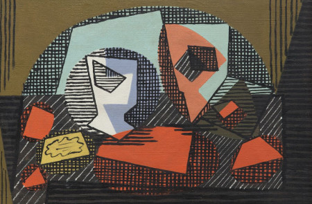 <p> Pablo Ruíz Picasso. <em>Paquete de tabaco y copa</em>, 1922. Óleo  sobre lienzo. Colección de Arte Abanca.</p>