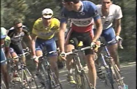<p>Etapa de las Lagunas Neilas en la Vuelta a España de 1998</p>