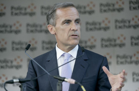 <p> Mark Carney, el Gobernador del Banco de Inglaterra</p>