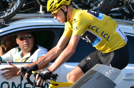 <p>Chris Froome, en el Tour de Francia de 2013</p>