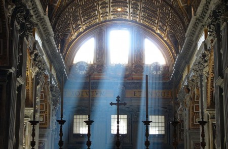 <p>Basílica de San Pedro, en la Ciudad del Vaticano.</p>