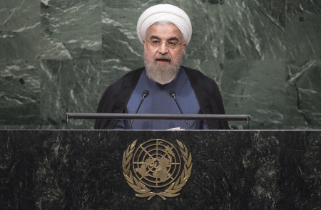 <p>Hassan Rouhani</p>