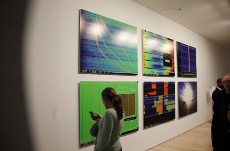<p>Apertura de la exposición <em>Astro Noise,</em> de Laura Poitras. La muestra estará en el museo Whitney de Nueva York hasta el 1 de mayo.</p>