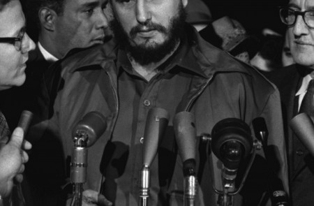 <p>Fidel Castro en Washington en 1959</p>