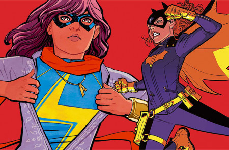 <p>Ms. Marvel y Batgirl, últimas apuestas femeninas del cómic americano.</p>