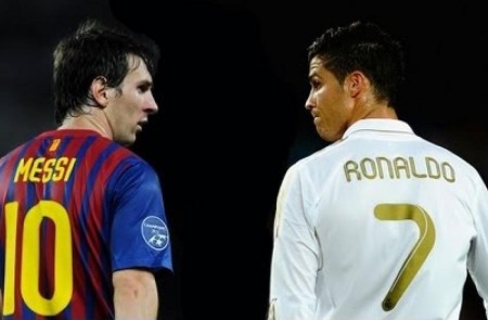 <p>Messi y Ronaldo.</p>