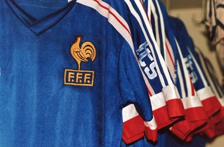 <p>Camisetas de la selección francesa de fútbol</p>