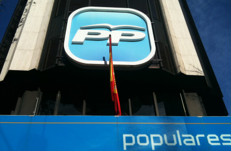 <p>Sede nacional del PP en Madrid.</p>