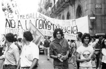 <p>Manifestación contra la Constitución. 1978</p>