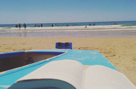<p>Lecturas desde la playa.</p>