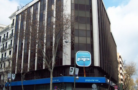 <p>Sede del PP en Madrid.</p>
