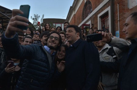 <p>Matteo Renzi, en una visita al campus universitario de San Giobbe en Venecia en 2015.</p>
<p> </p>