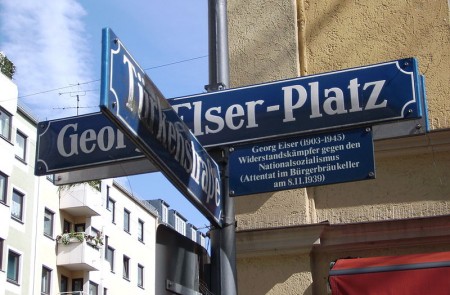 <p>Plaza Georg Elser en Múnich.</p>