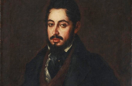 <p>Retrato de Mariano José de Larra. Museo del Romanticismo, Madrid. </p>