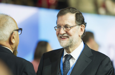 <p>Mariano Rajoy en el 18 Congreso del PP</p>
