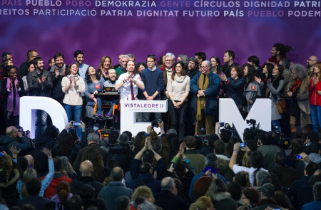 <p>Los elegidos para el Consejo Ciudadano de Podemos, en Vistalegre II.</p>