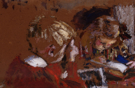 <p>‘Niños leyendo’. Cuadro de Édouard Vuillard (1909)</p>