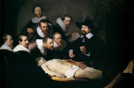 <p><em>La lección de anatomía del doctor Nicolaes Tulp,1632</em></p>