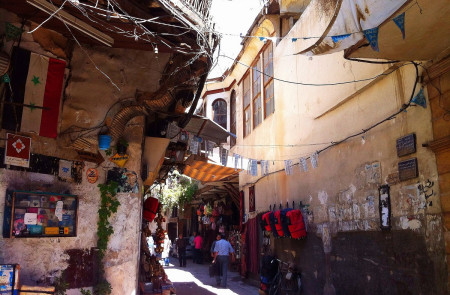 <p>Una callejuela del centro de Damasco, en 2012.</p>