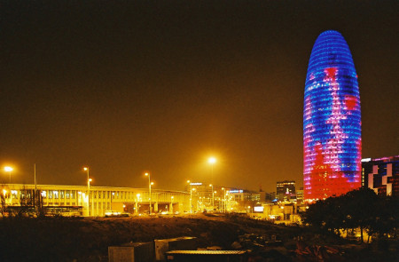 <p>La torre Agbar, en Barcelona.</p>