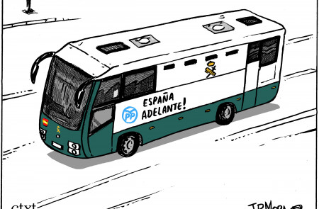 <p>El J.R. Mora de hoy: Autobús popular</p>
