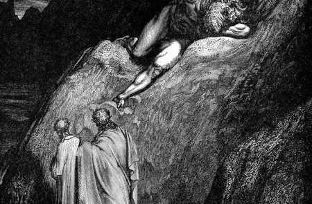 <p>Grabado de Gustave Doré para ilustrar el Canto XII de la Divina Comedia, Inferno, de Dante Alighieri.</p>