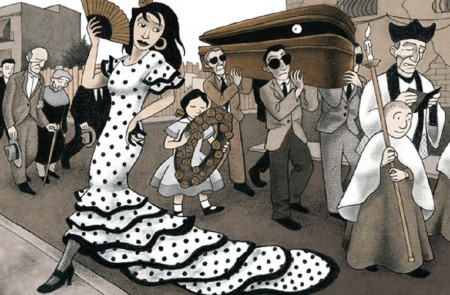 <p>Bulerías, una ilustración de Álvaro García (<em>Seisdedos</em>) </p>
