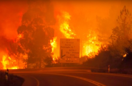 <p>Incendio en Pedrógrao Grande, en Portugal, en junio de 2017.</p>