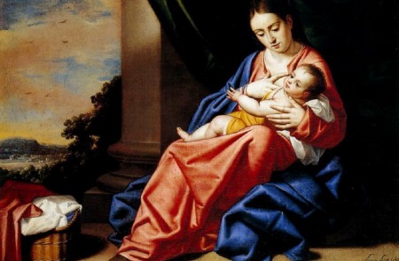 <p>Virgen con el niño Jesús (1655).</p>