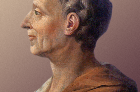 <p>Retrato de Montesquieu, en el Palacio de Versalles. </p>