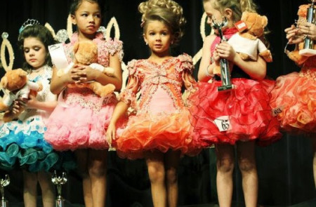 <p>Concurso de belleza infantil, en Estados Unidos.</p>
