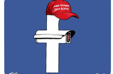 <p>Facebook y Trump</p>