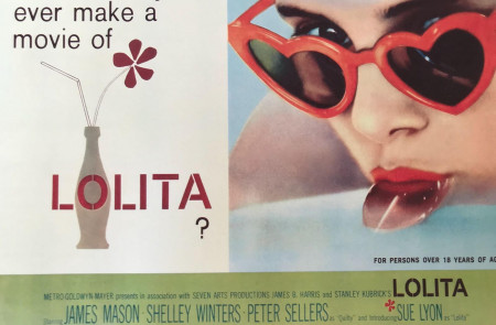 <p>Cartel de la película <em>Lolita </em>(Stanley Kubrick, 1962).</p>