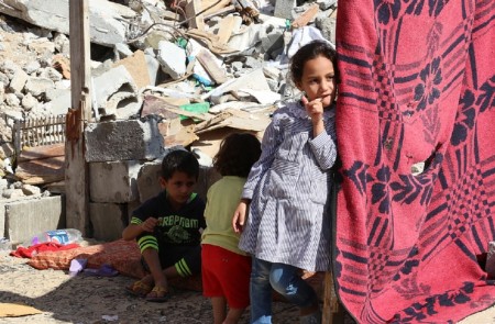 <p>Franja de Gaza en 2015</p>