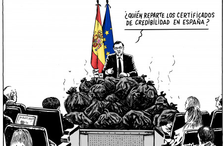 <p>El J.R. Mora de hoy: Los certificados de credibilidad de Rajoy (26/05/2018)</p>