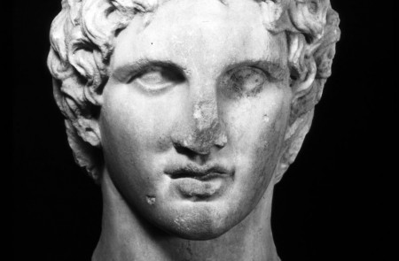 <p>Busto de Alejandro Magno del Museo de la Acrópolis de Atenas.</p>
