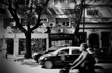 <p>Calle Jorge Luis Borges y Soler, Palermo Soho, Buenos Aires. </p>